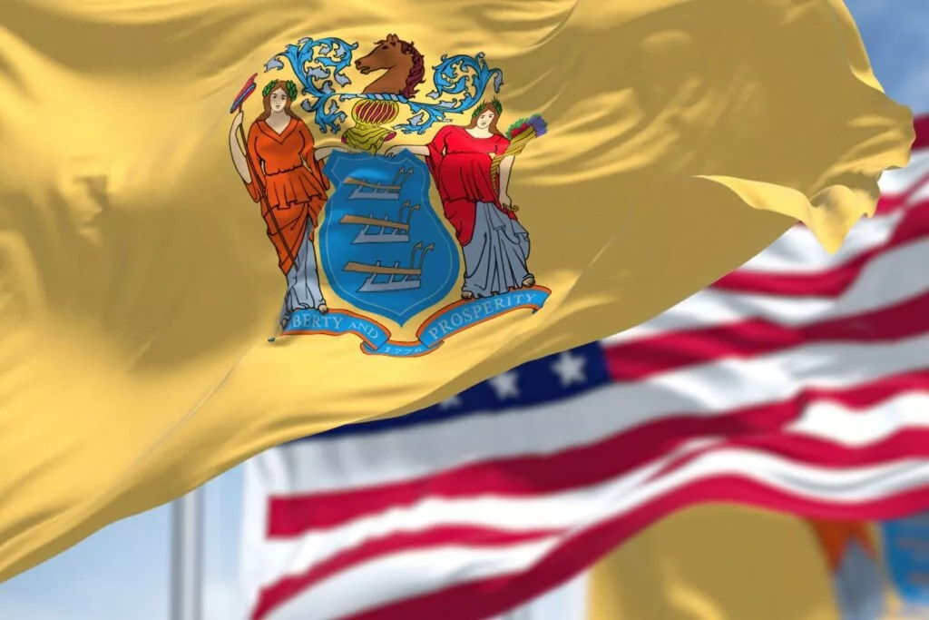 state flag of New Jersey